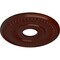 Ekena Millwork Berkshire Ceiling Medallion (Fits Canopies up to 7"), 15 3/4"OD x 3 7/8"ID x 3/4"P, Brushed Mahogany CM15BEBMF - alternate 2